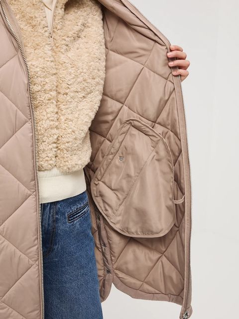 Medicine płaszcz damski kolor beżowy