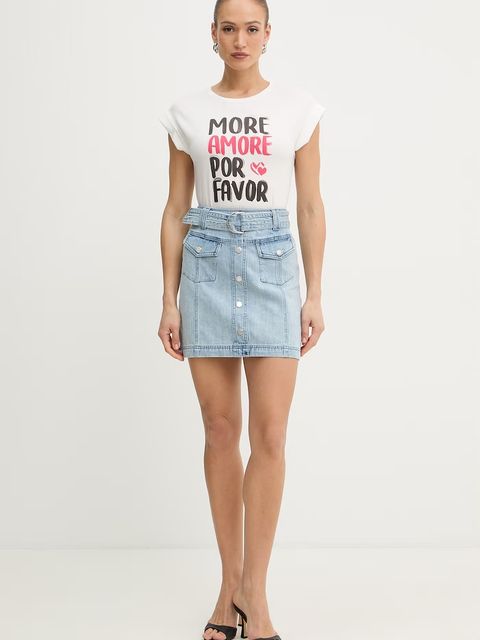 Morgan t-shirt damski z bawełną - zdjęcie produktu nr 1