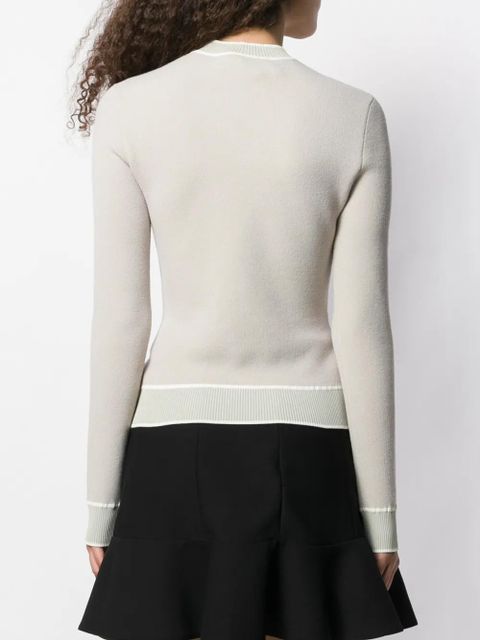 Off-White Swans knitted sweater - Neutrals - zdjęcie produktu nr 2