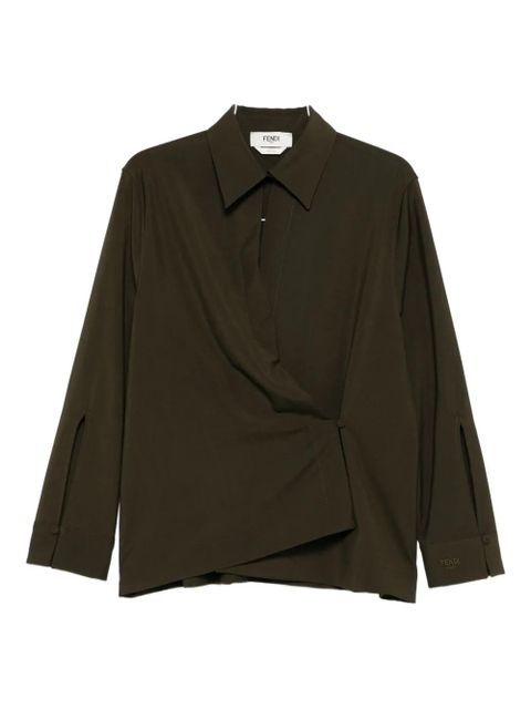 FENDI long-sleeve shirt - Green - zdjęcie produktu nr 2