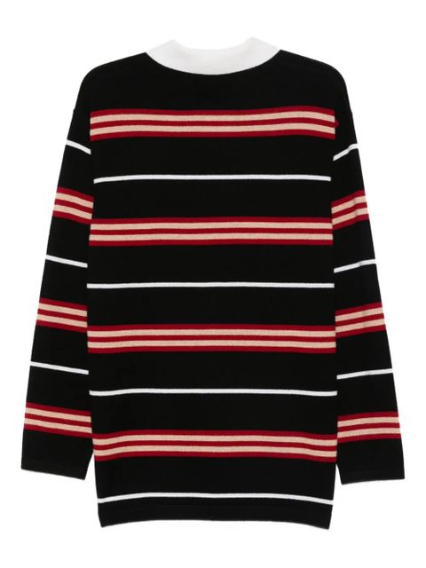 Guest In Residence striped cashmere jumper - Black - zdjęcie produktu nr 2