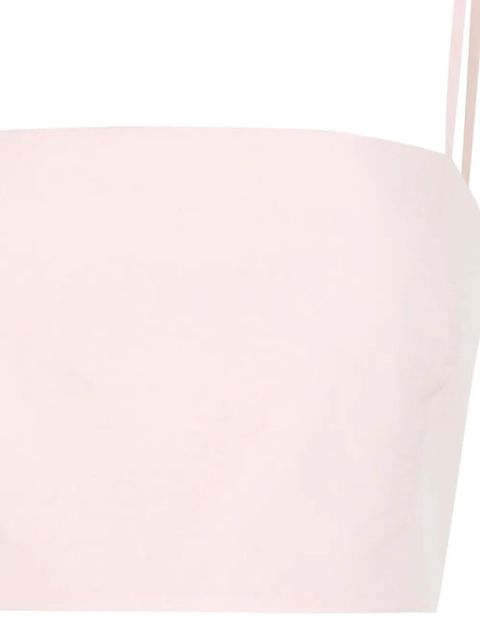Gabriela Hearst Nadir cropped top - Pink - zdjęcie produktu nr 2