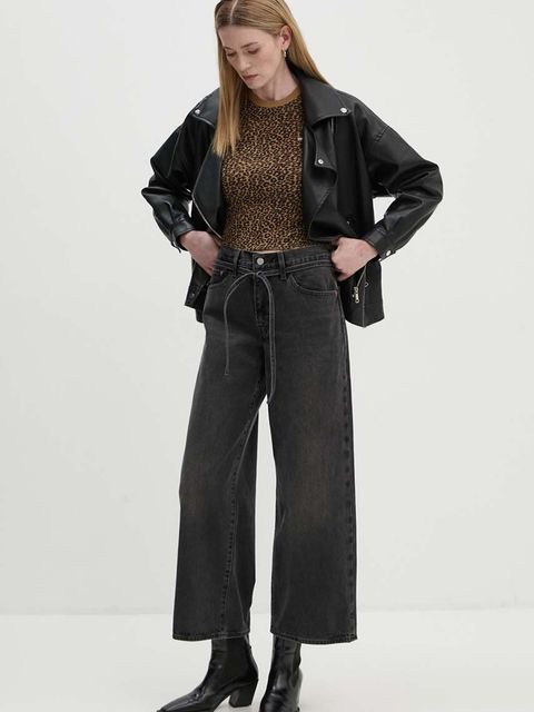 Levi's jeansy XL STRAIGHT damskie medium waist