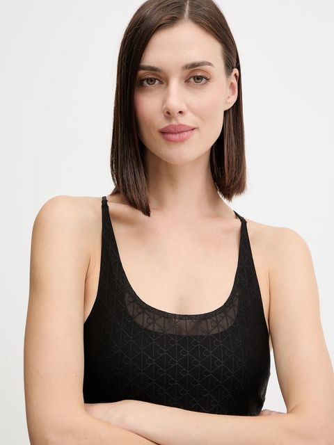 Calvin Klein Performance body kolor czarny odkryte plecy LVGWF5K114