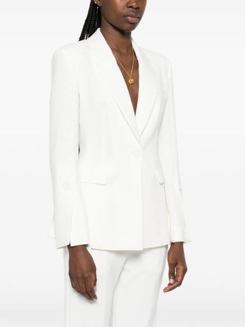 PINKO slits tailored blazer - White