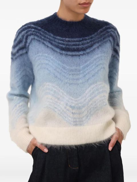 ZIMMERMANN patterned sweater - Blue