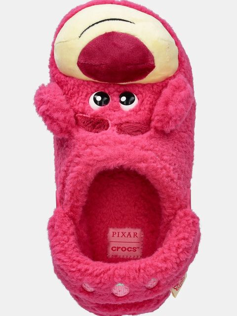Crocs klapki Classic Lined Pixar Lotso Clog kolor różowy 211758