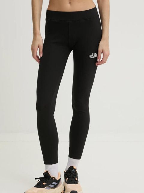 The North Face legginsy Simple Dome damskie kolor czarny gładkie NF0A8C1XJK31 - zdjęcie produktu nr 1