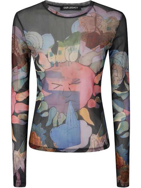 OUR LEGACY Solar Power longsleeves - Black - zdjęcie produktu nr 1