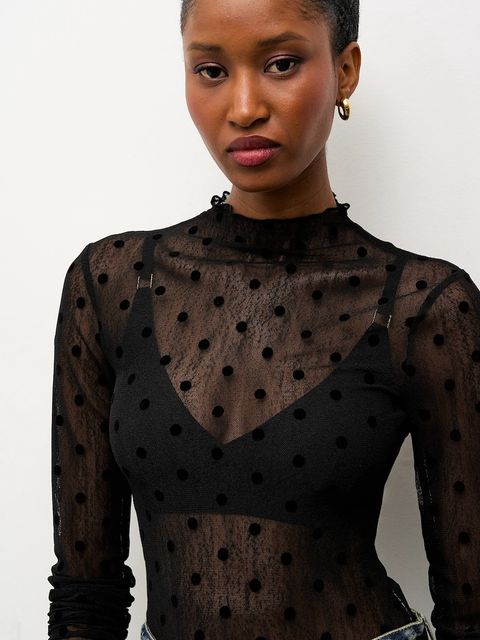 Answear.LAB bluzka damska kolor czarny gładka