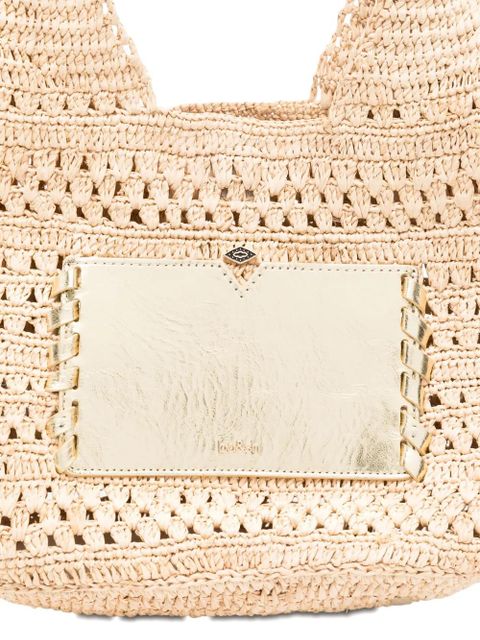 Ba&Sh Ara crochet tote bag - Neutrals