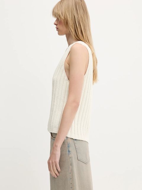 Samsoe Samsoe bluzka Salou damskie kolor beżowy F25100068