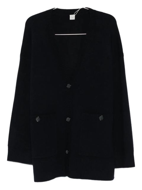 TOTEME V-neck cardigan - Black