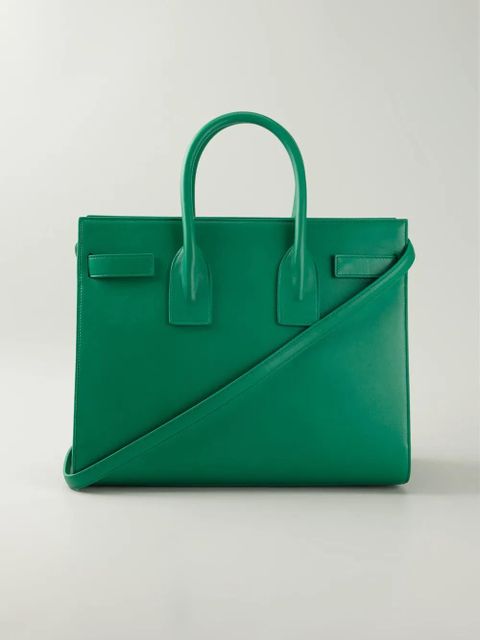 Saint Laurent small 'Sac de Jour' tote - Green