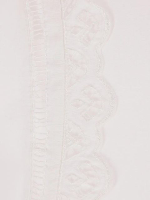 ISABEL MARANT silk embroidered shirt - White