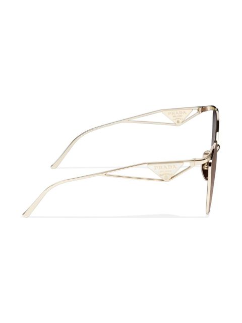 Prada Eyewear cat-eye gradient tinted sunglasses - Neutrals