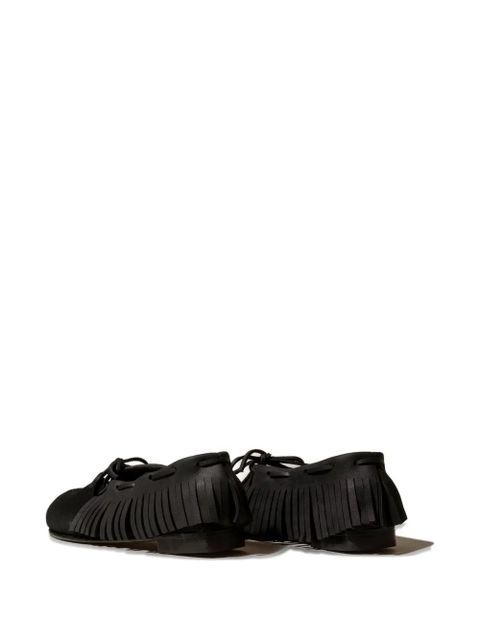 Hereu Tilla fringes loafers - Black