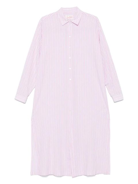 MC2 Saint Barth striped shirt dress - Pink - zdjęcie produktu nr 1