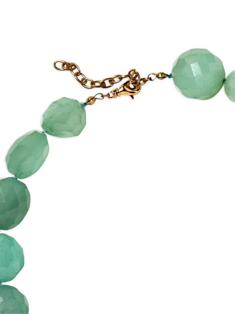 Jennifer Behr chalcedony beaded necklace - Green