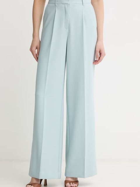 BOSS Orange spodnie wide leg damskie C_Tiwi2 - zdjęcie produktu nr 1