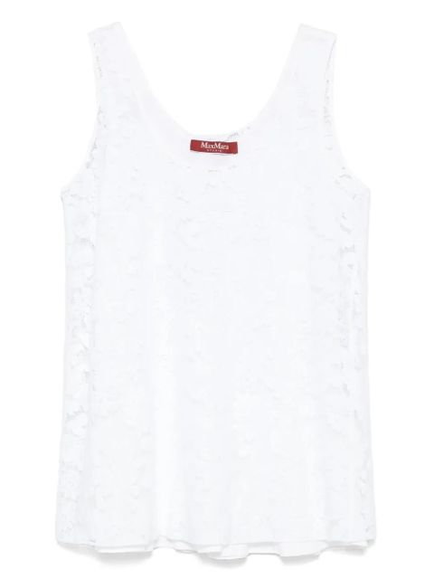 Max Mara lace-detailing top - White - zdjęcie produktu nr 1
