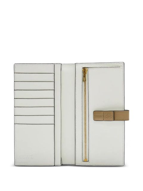 LOEWE large Anagram-debossed wallet - Green