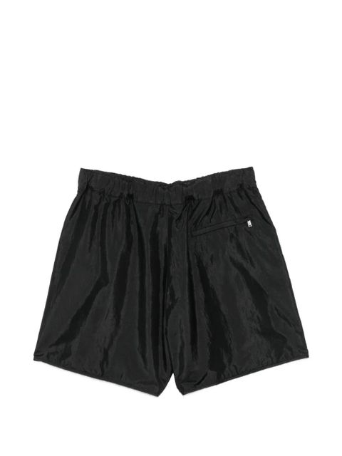 Jil Sander belted crinkled shorts - Black - zdjęcie produktu nr 2