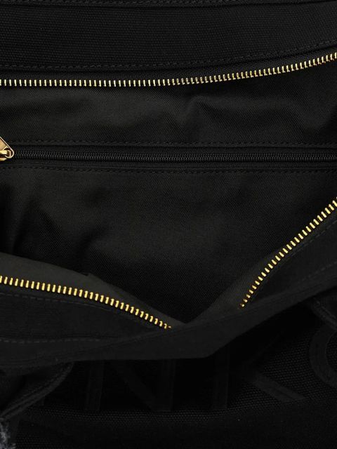 PINKO medium Beach fringed shopper tote bag - Black