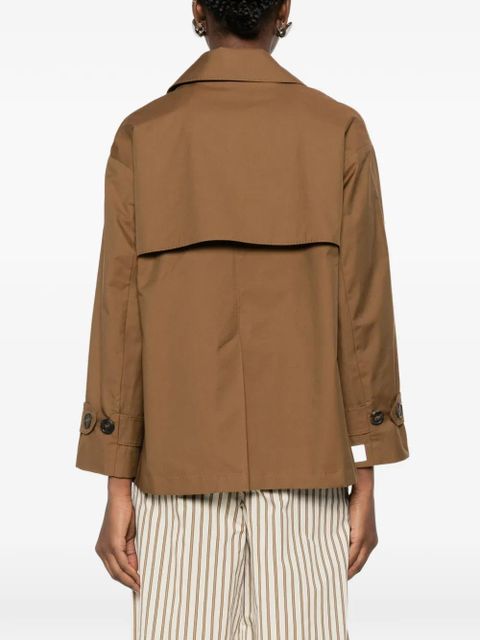 Max Mara Mtczeno double-breasted pocket jacket - Brown