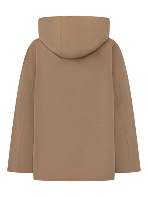 Weekend Max Mara hooded wool coat - Neutrals