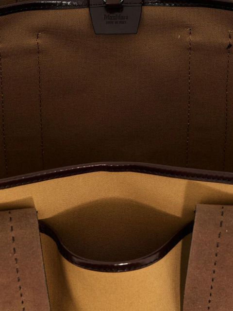 Max Mara Garden tote bag - Brown