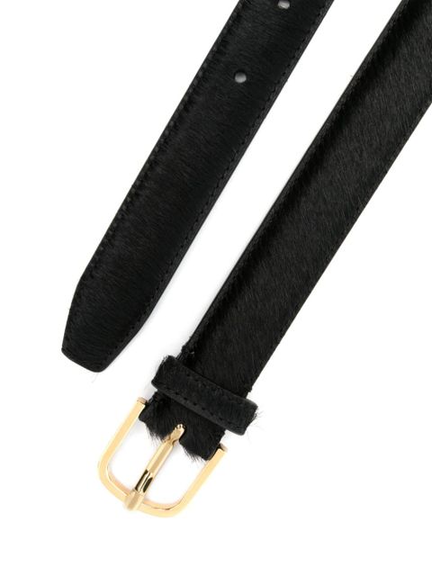 TOTEME brushed belt - Black - zdjęcie produktu nr 2