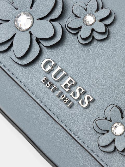 Guess torebka ZARIA kolor niebieski HWBY73 30780