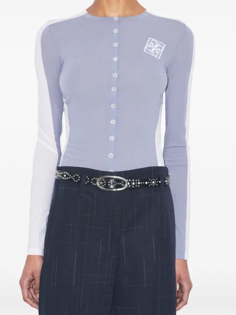 Tory Burch pierced studded belt - Black - zdjęcie produktu nr 2