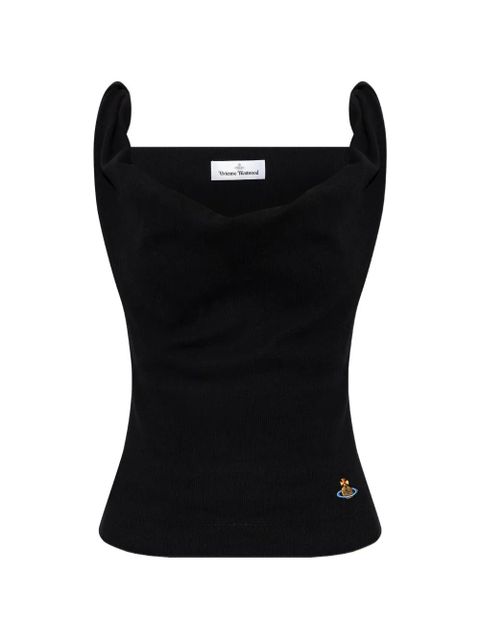 Vivienne Westwood Anna strap top - Black - zdjęcie produktu nr 1