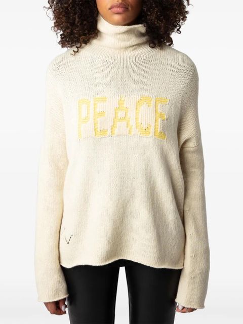 Zadig&Voltaire Alma Peace jumper - Neutrals