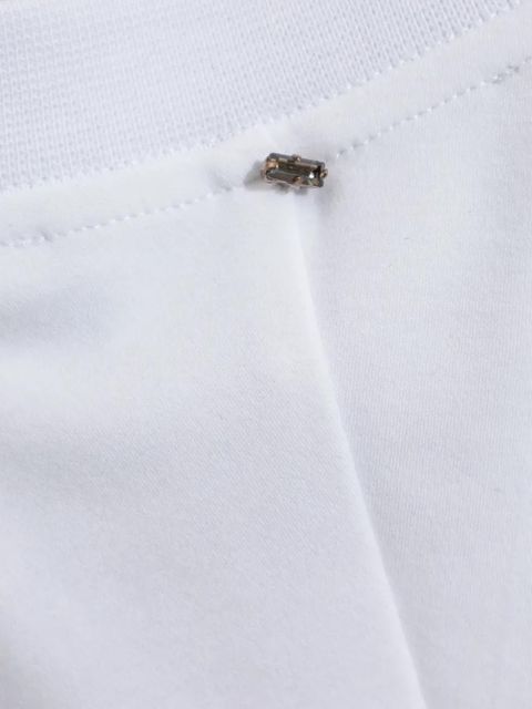 Sportmax draped-design T-shirt - White