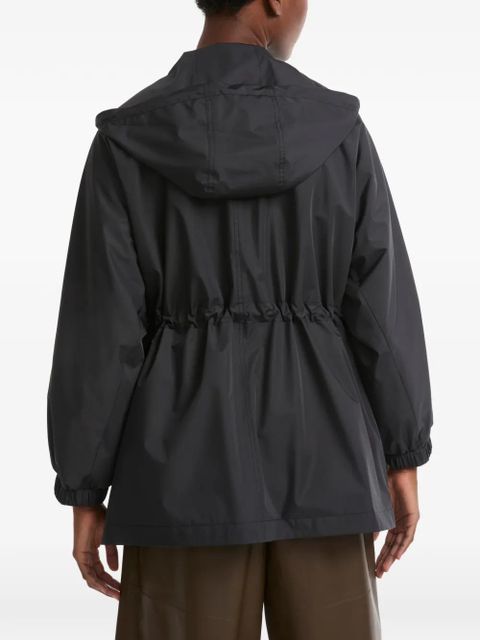 Yves Salomon hooded jacket - Black