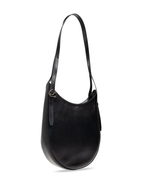Coperni leather shoulder bag - Black