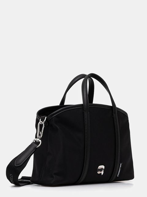Karl Lagerfeld torebka IKON kolor czarny A4W30018 - zdjęcie produktu nr 2
