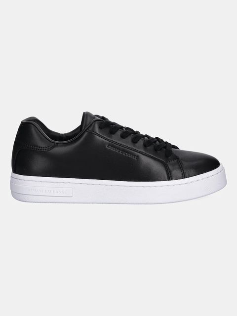Armani Exchange sneakersy skórzane damskie kolor czarny XW000295 AF11912 UC001