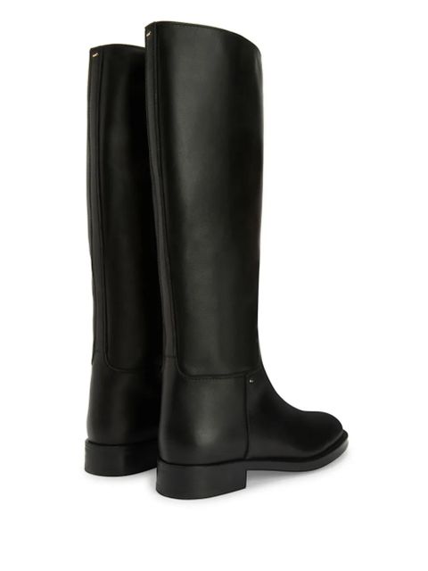 Giuseppe Zanotti Nourine leather mid-calf boots - Black