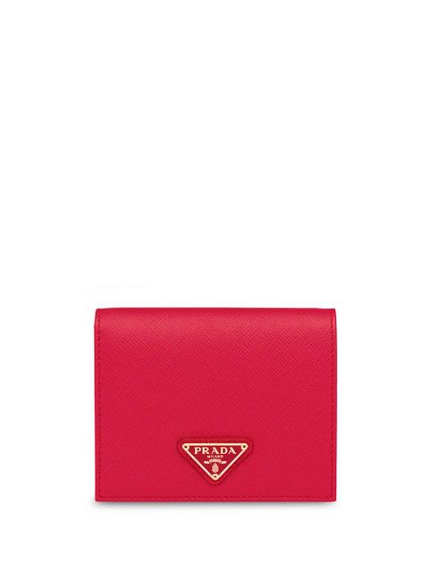 Prada small bi-fold wallet - Red - zdjęcie produktu nr 1