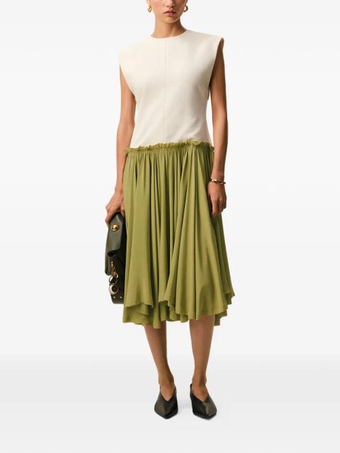 AMI Paris sleeveless midi dress - Green - zdjęcie produktu nr 2