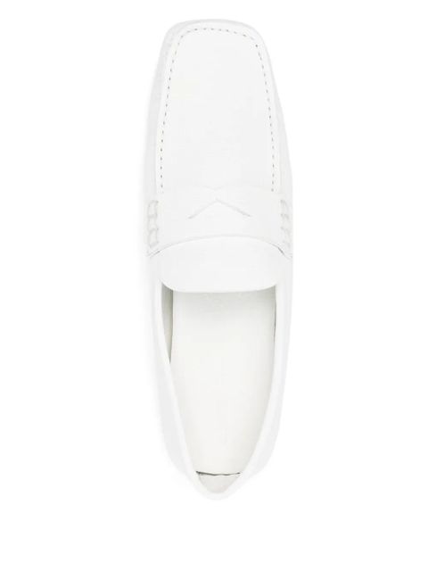 KHAITE Billy loafers - White