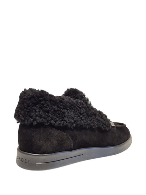 Casadei suede boots - Black