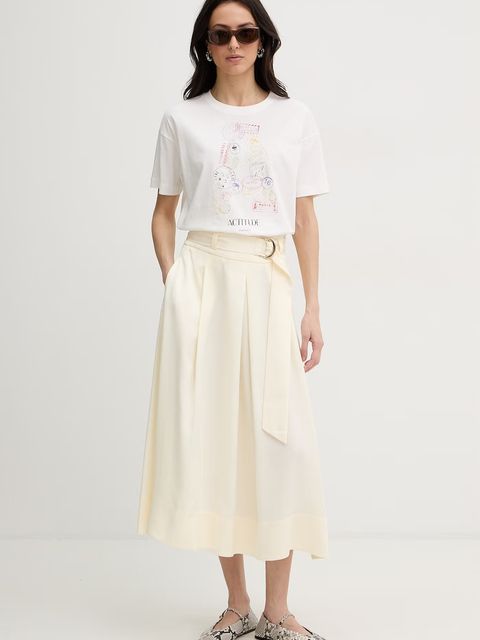 Twinset t-shirt damski bawełniany - zdjęcie produktu nr 1