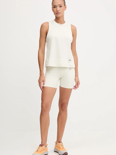 adidas by Stella McCartney top treningowy kolor beżowy JW4479 - zdjęcie produktu nr 2