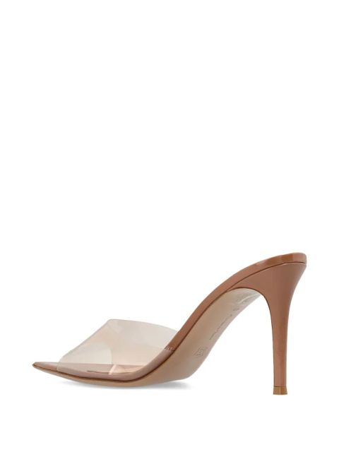 Gianvito Rossi 85mm Elle pointed-toe heeled sandals - Neutrals