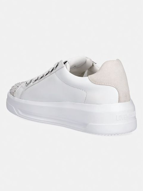 Love Moschino sneakersy skórzane - zdjęcie produktu nr 2